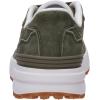 imageWHITIN Womens Wide Toe Box Walking Shoes  Cushioned Retro Suede Trainers for Daily Walks Casual Outings amp Light FitnessGreen