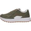imageWHITIN Womens Wide Toe Box Walking Shoes  Cushioned Retro Suede Trainers for Daily Walks Casual Outings amp Light FitnessGreen