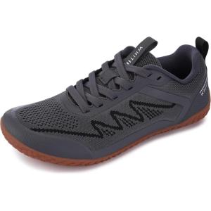 imageWHITIN Womens Barefoot Shoes  Wide Toe Box Athleisure SneakersW702grey Gum